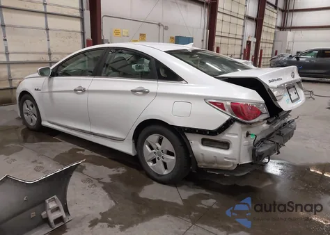 2012 Hyundai Sonata Hybrid from USA, damaged, VIN KMHEC4A46CA040485